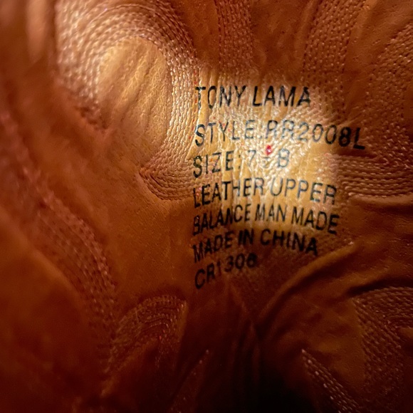 TONY LAMA - size 7.5 - Picture 5 of 8